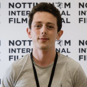 Portrait of Guy Lindley at the Nottingham Film Festival